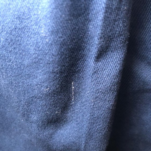 *Havana Jim Mens Shorts Size 40 Navy Zip Draw String 100% Cotton Comfort Pockets - Picture 6 of 9